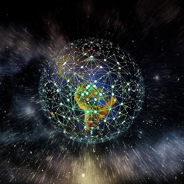 Image of global network